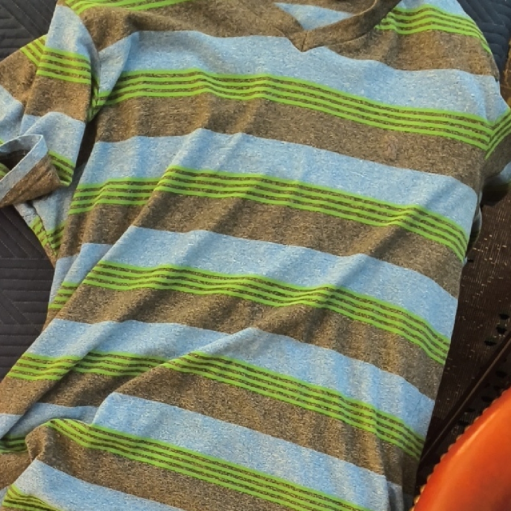 English Laundry Striped V-Neck T-Shirt